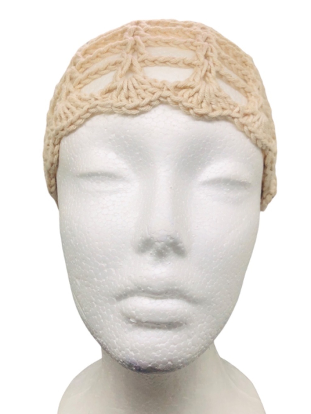 Crochet Mesh Hat | Cloche Beanie | Festival Beach Resort Headwear, Linen